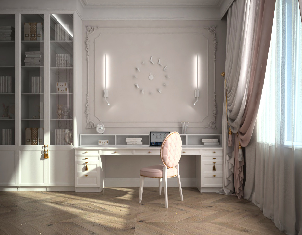 Классический дизайн коттеджа г. Пенза