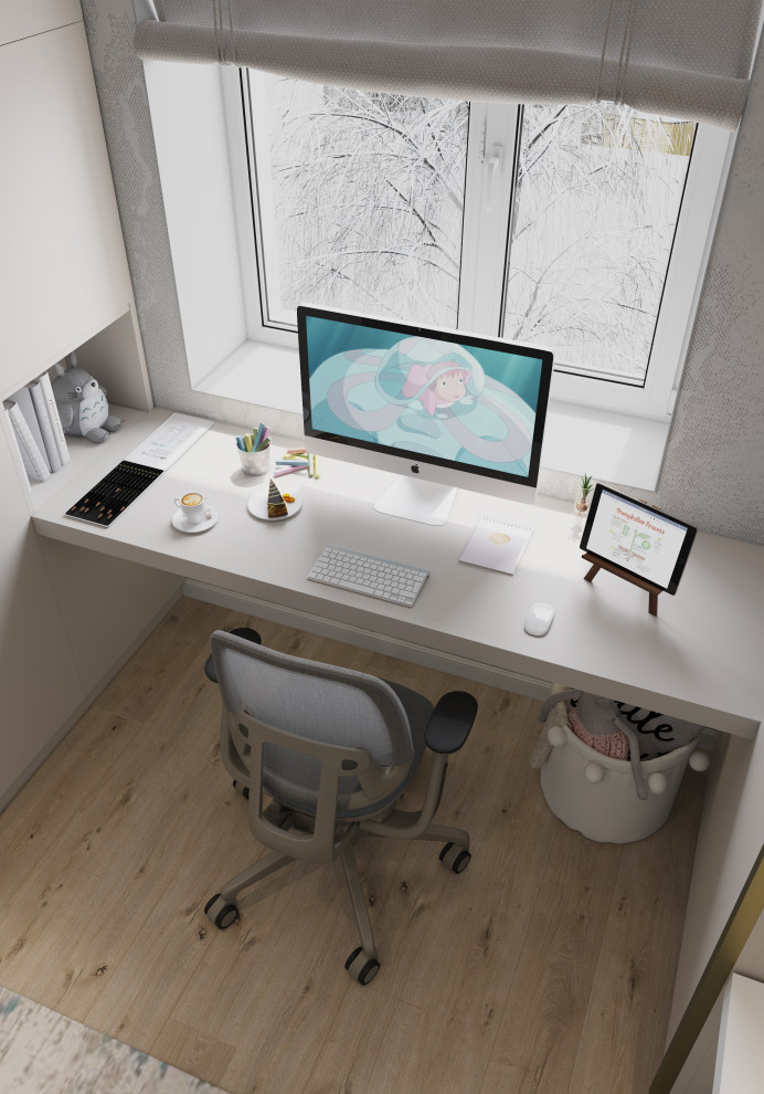 проект "Сдержанный комби на 87м2"