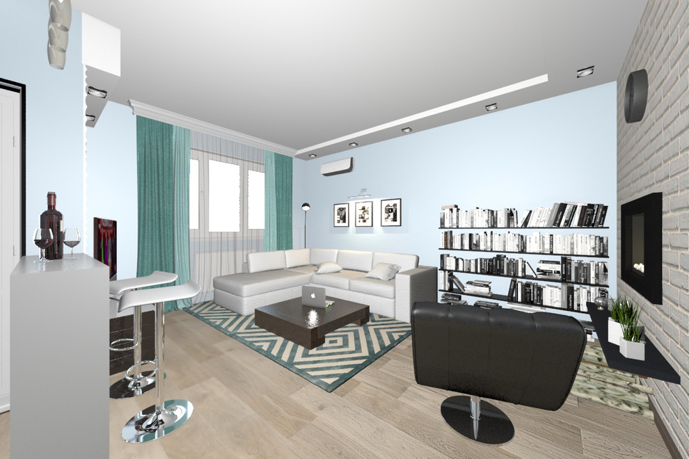 Обложка проекта: Квартира-студия для холостяка