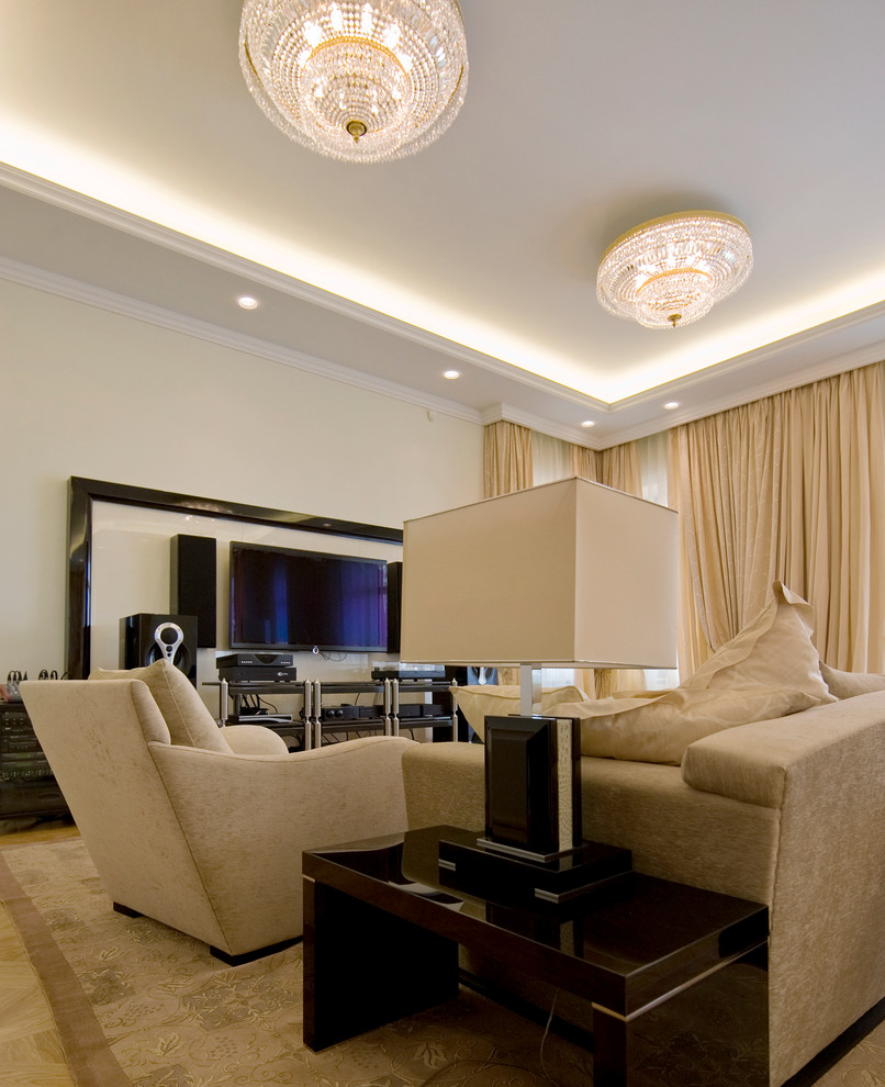 Гостиная. Резиденция Монолит