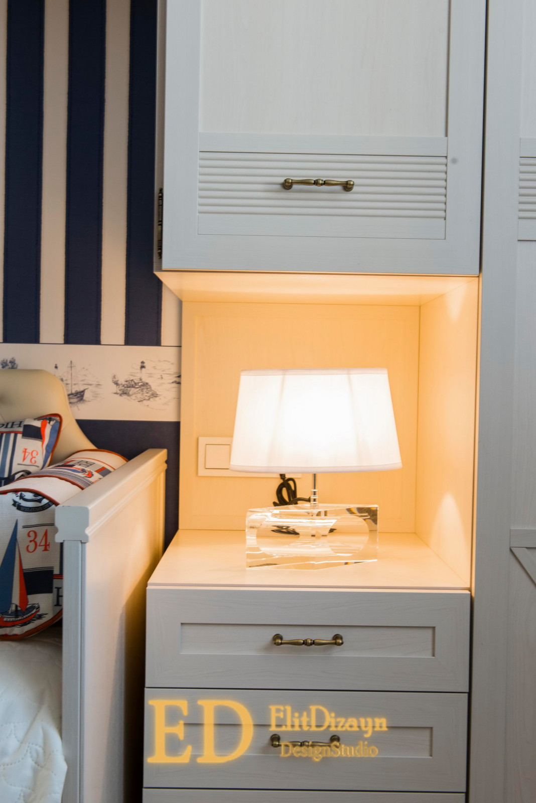 Обложка проекта: Квартира неоклассика -  (детская 2)