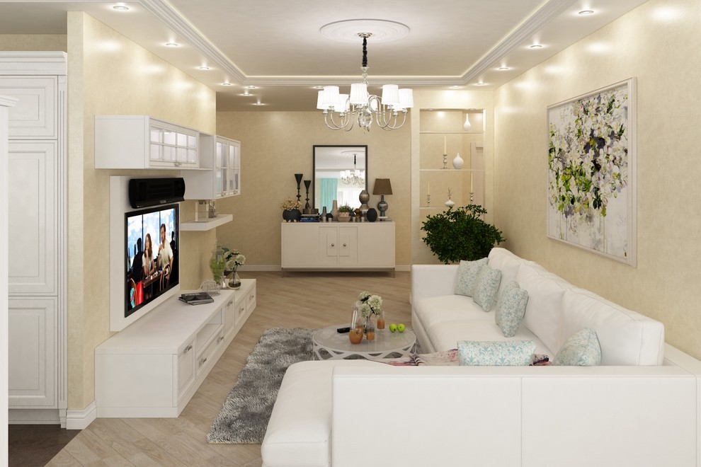 Трехкомнатная квартира в ЖК "07"