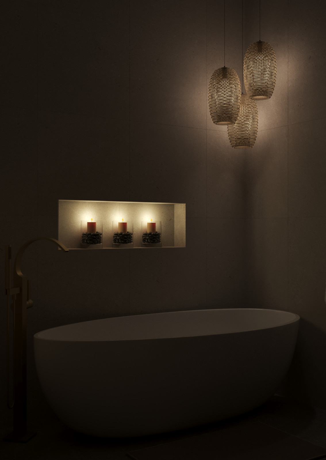 Санузел в современном стиле