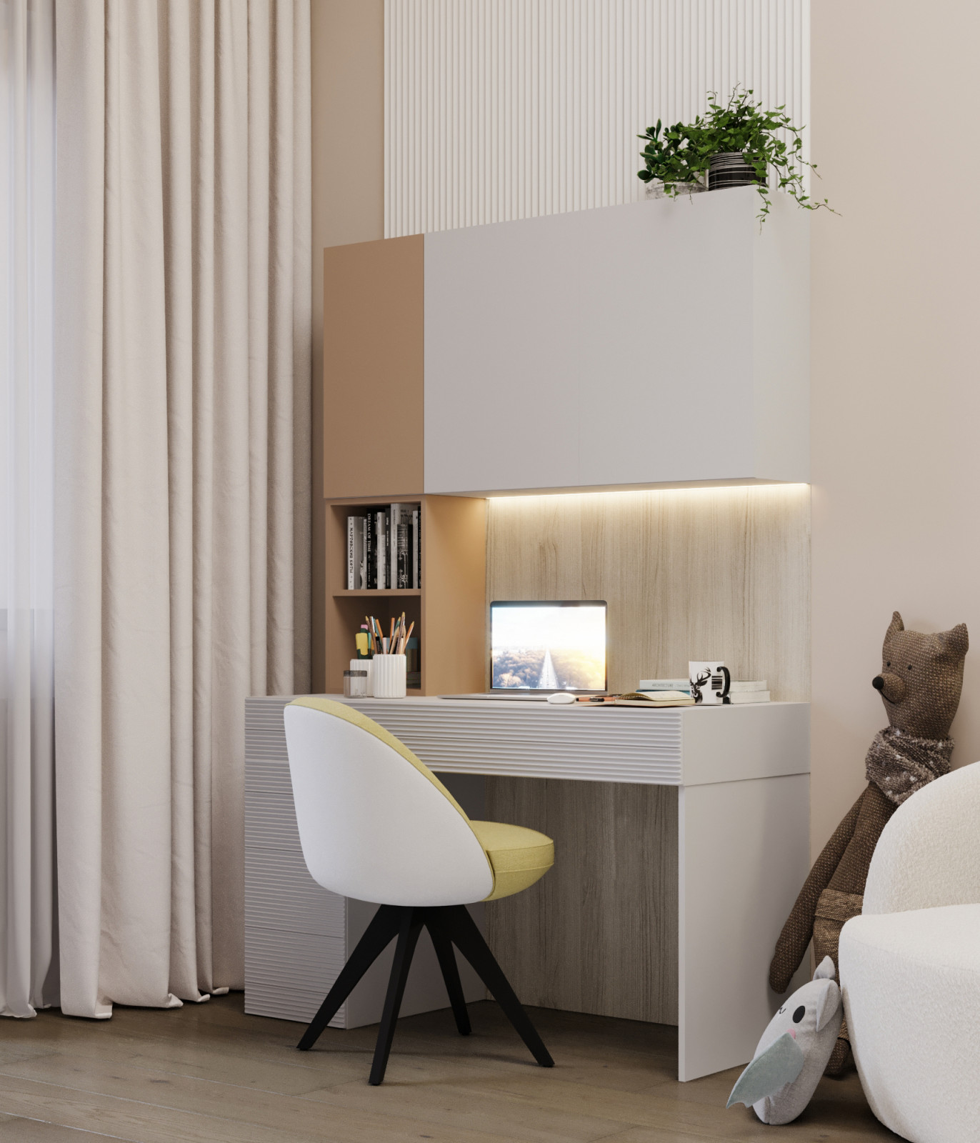 Квартира в серых тонах