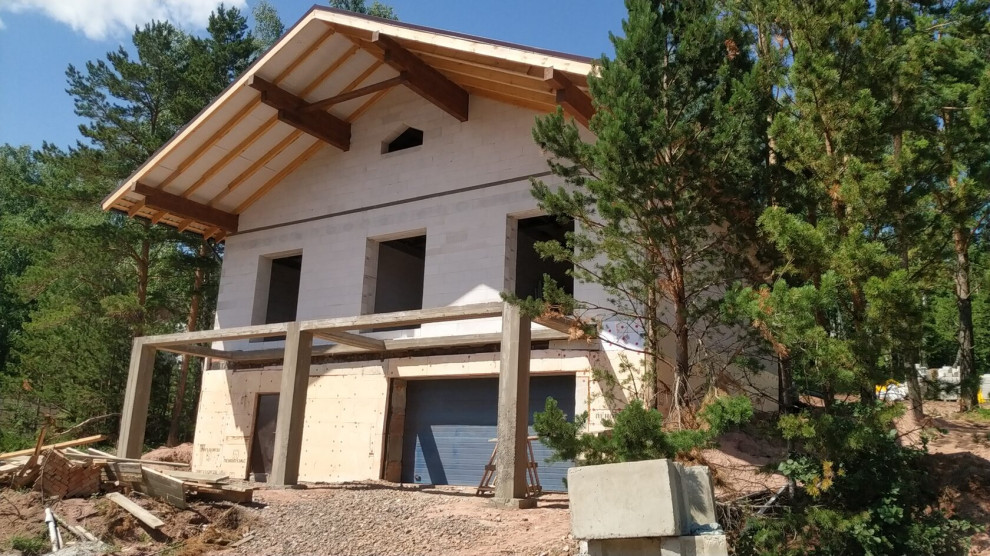 Обложка проекта: Дом из газобетона "Дивный 150"