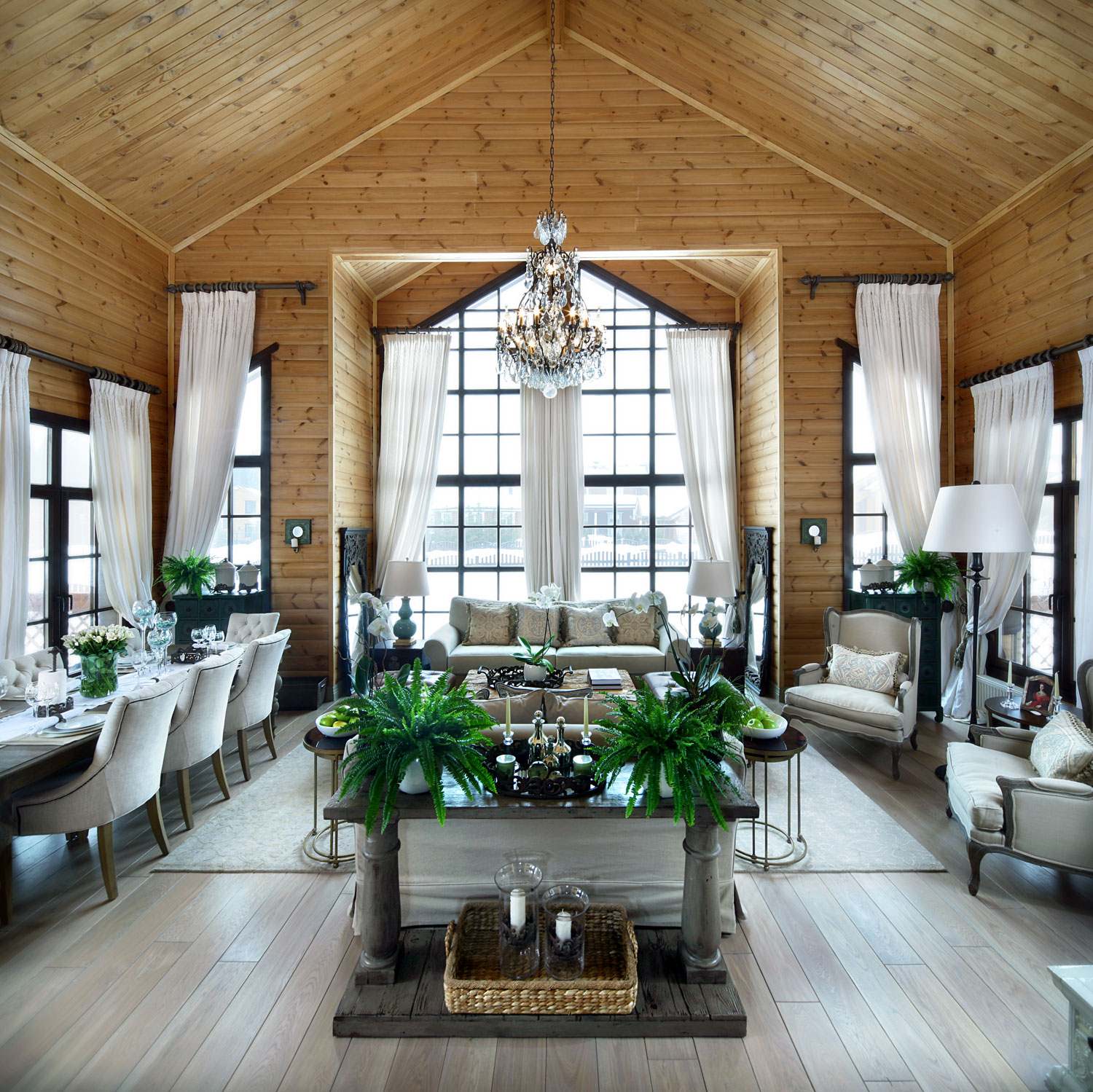 Деревянный дом, 250м2