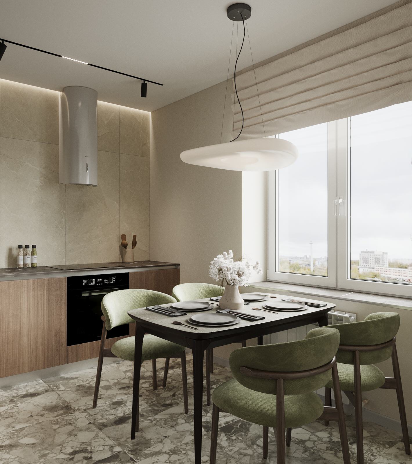 Интерьер квартиры в ЖК Корица