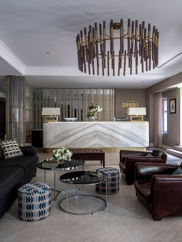 Интерьеры отеля Chekhoff Moscow, Curio Collection By Hilton