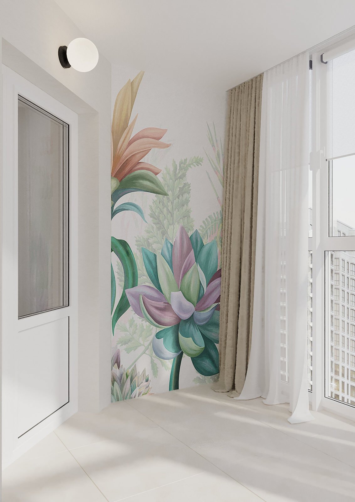 Дизайн лоджии