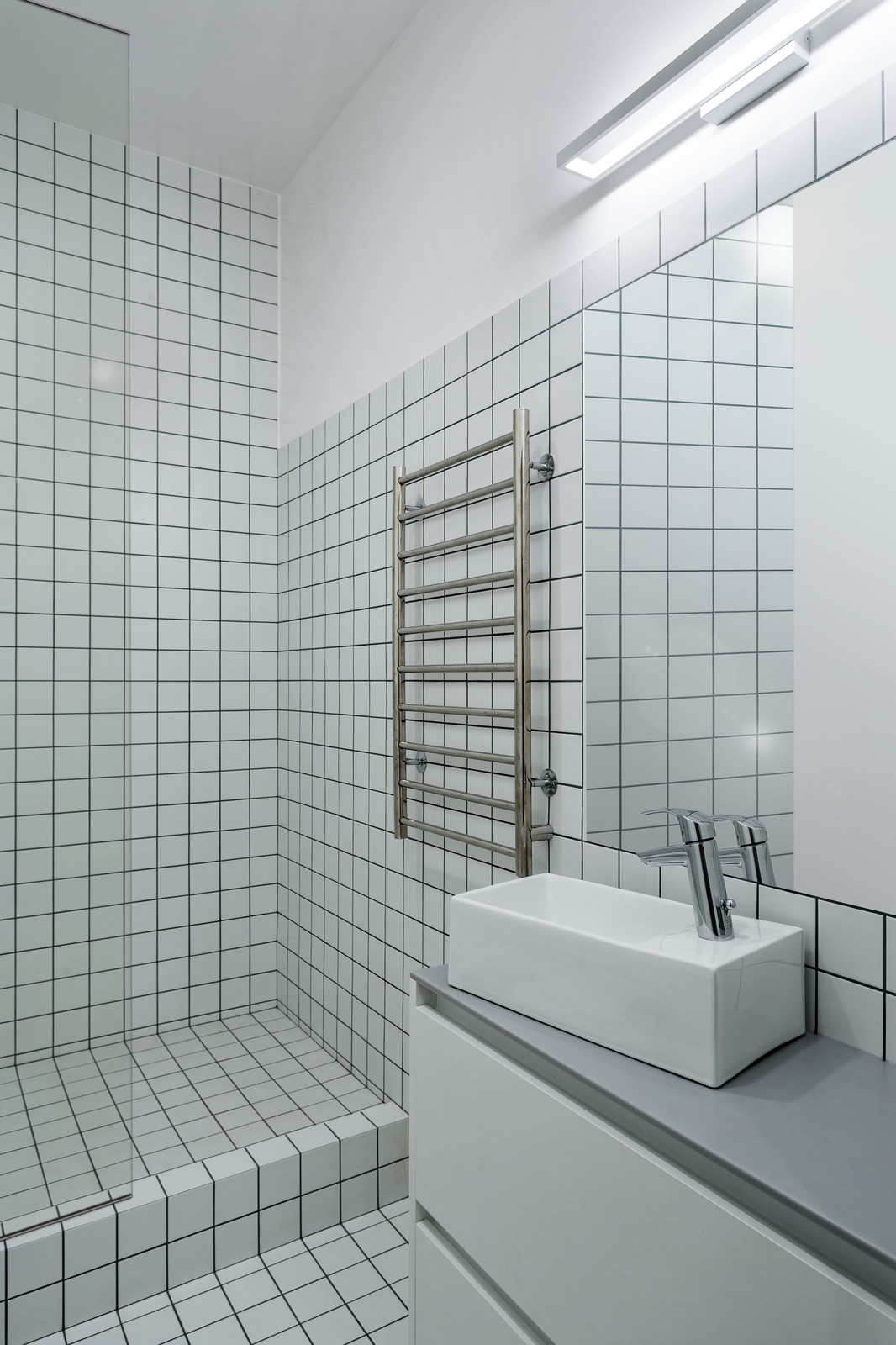 Минималистическая студия в Сколково