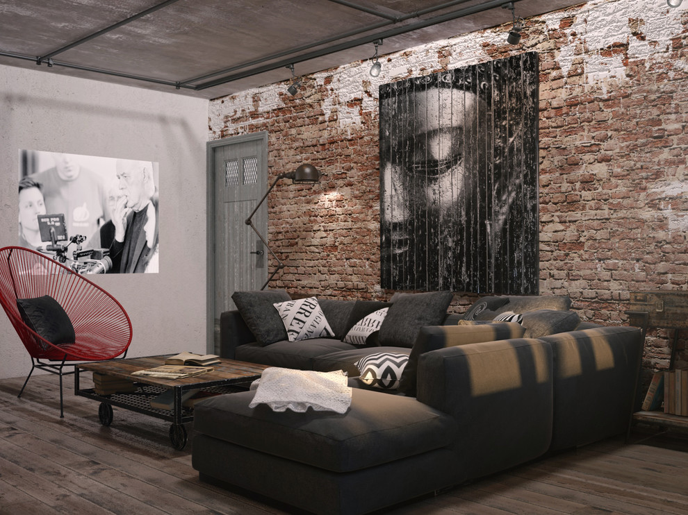 Квартира в стиле лофт