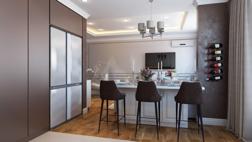 ЖК Одинбург, 3 комнаты, 80 м²