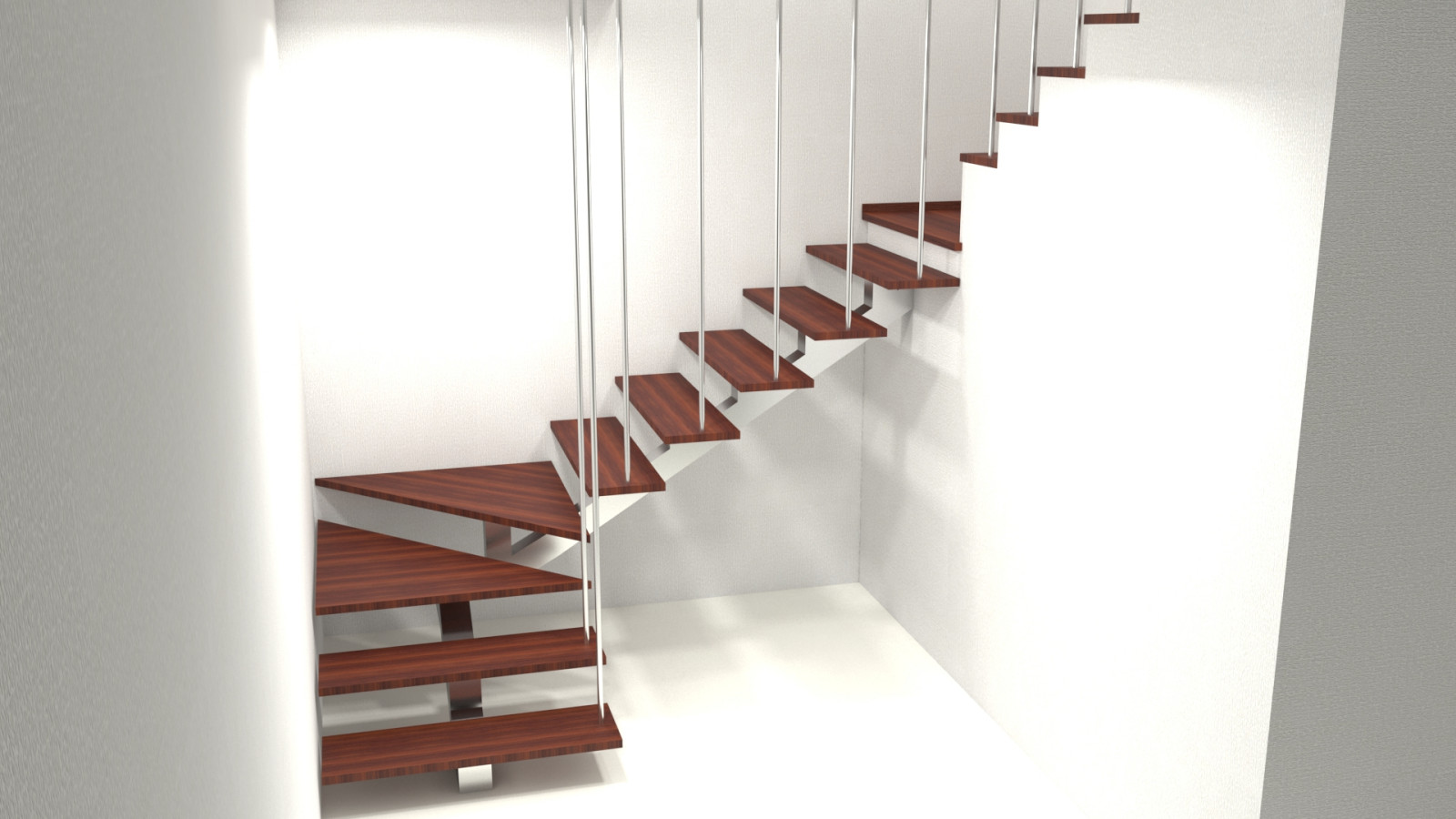 Парящая лестница на монокосоуре