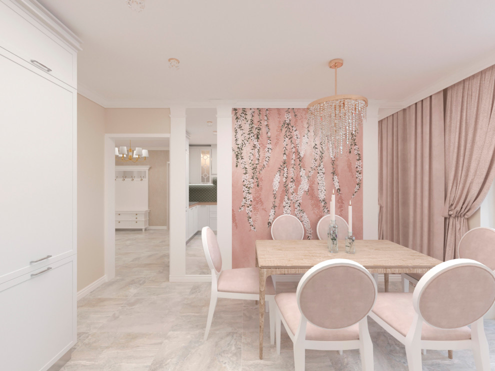 "Подмосковная Ривьера". Дизайн 3-х комнатной квартиры