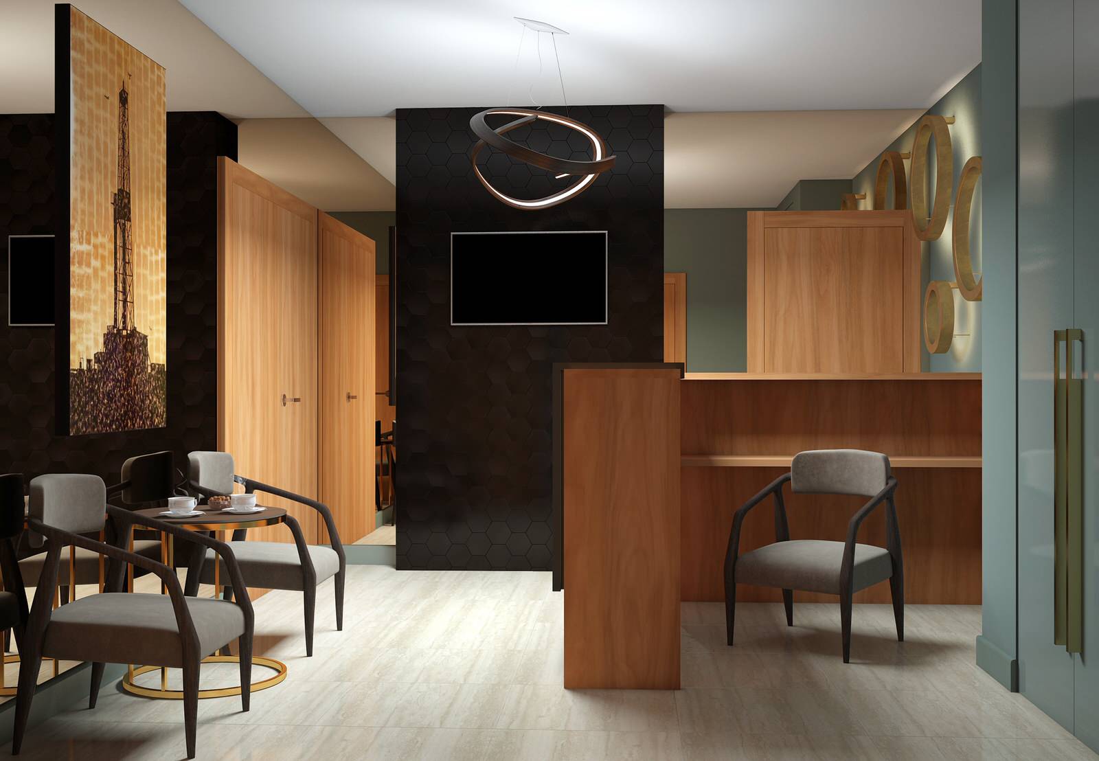 приемная в офисе