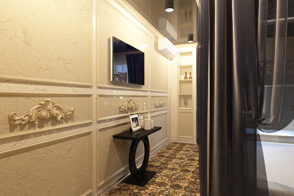 Дизайн интерьера в очень эклектичном стиле