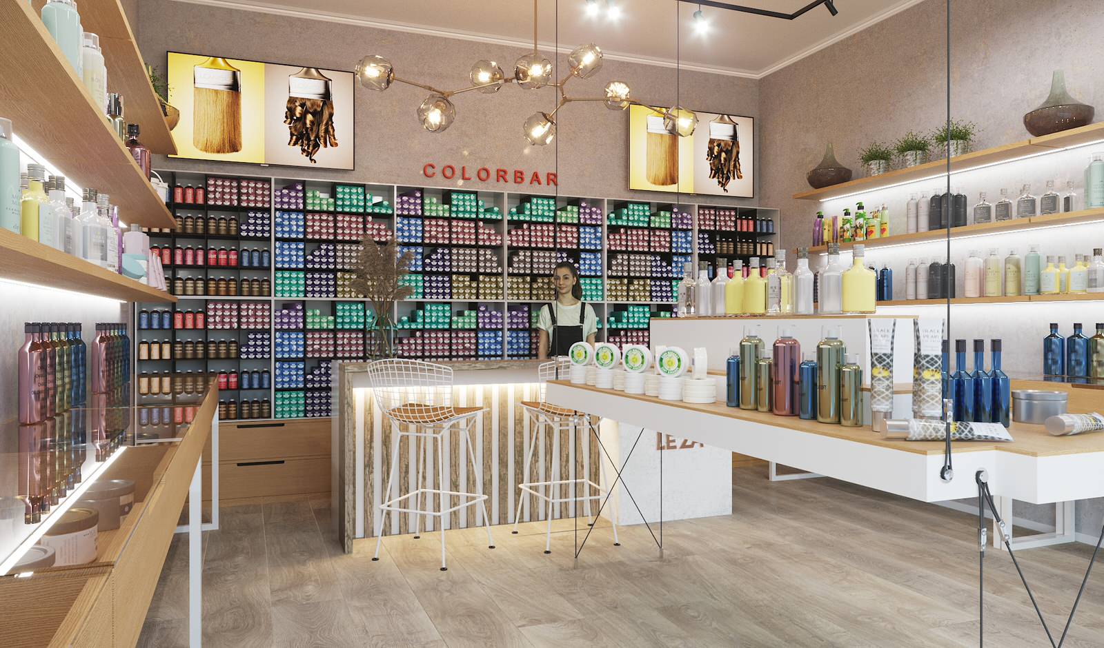 Концепция салона-магазина профессиональной косметики