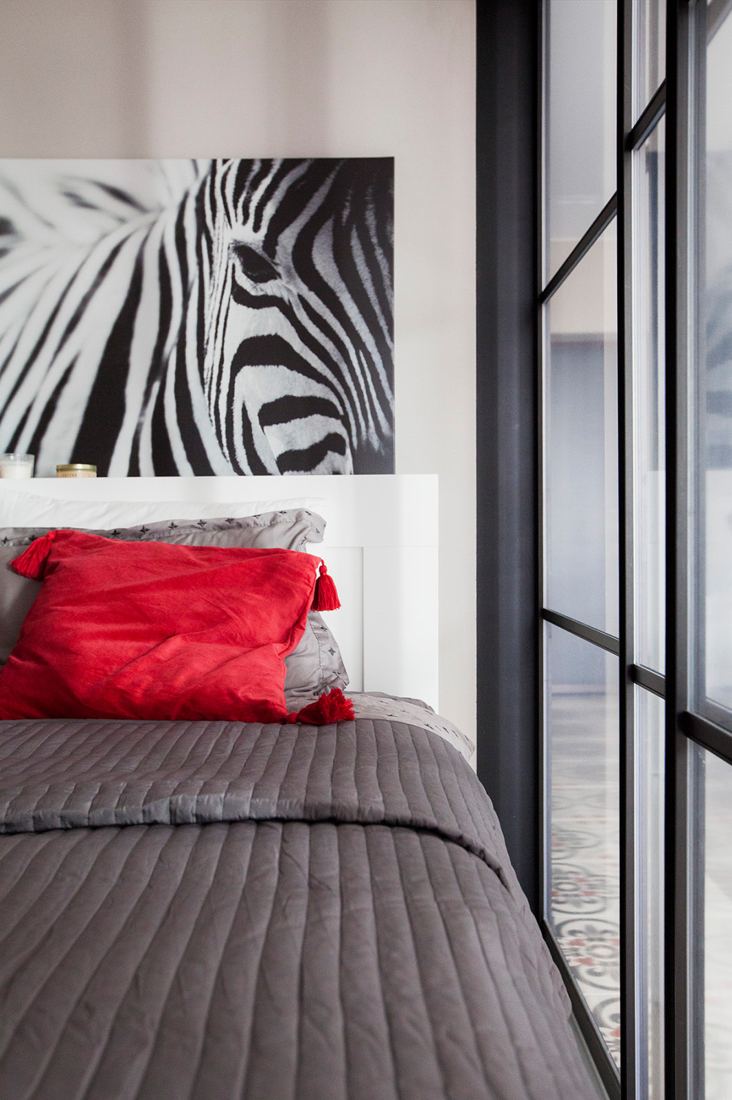 35: кухня в коридоре и спальня в нише