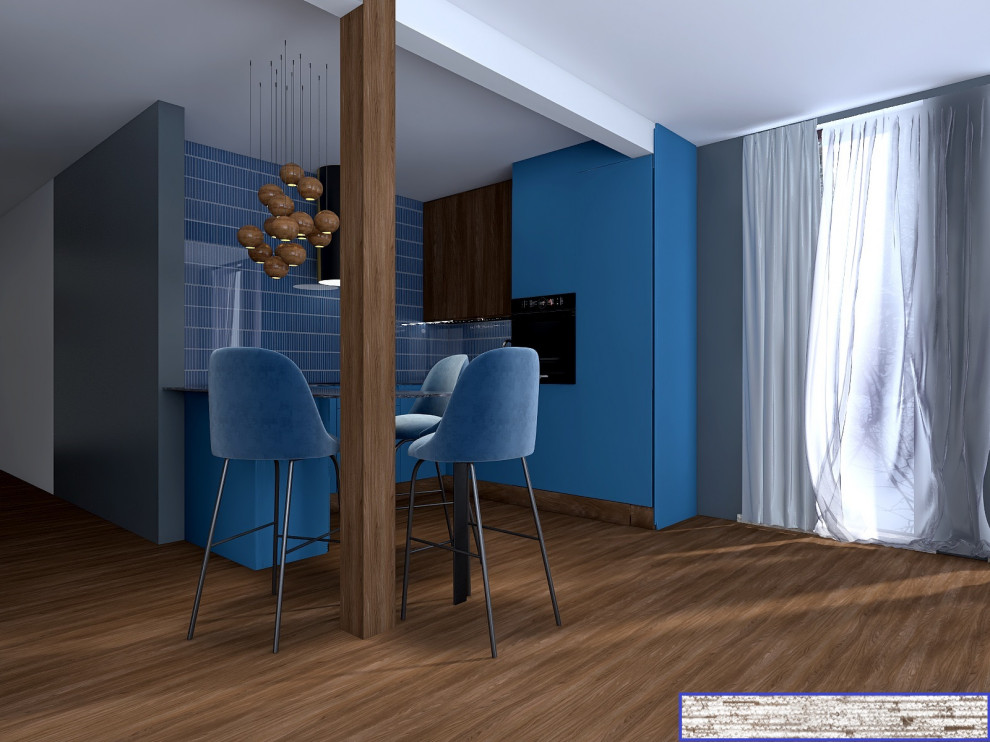 Кухня в доме массив Белоостров