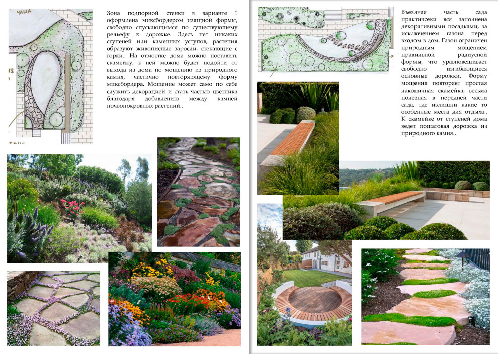 Эскизы. Первый вариант планировки. Аналоги и пояснения.