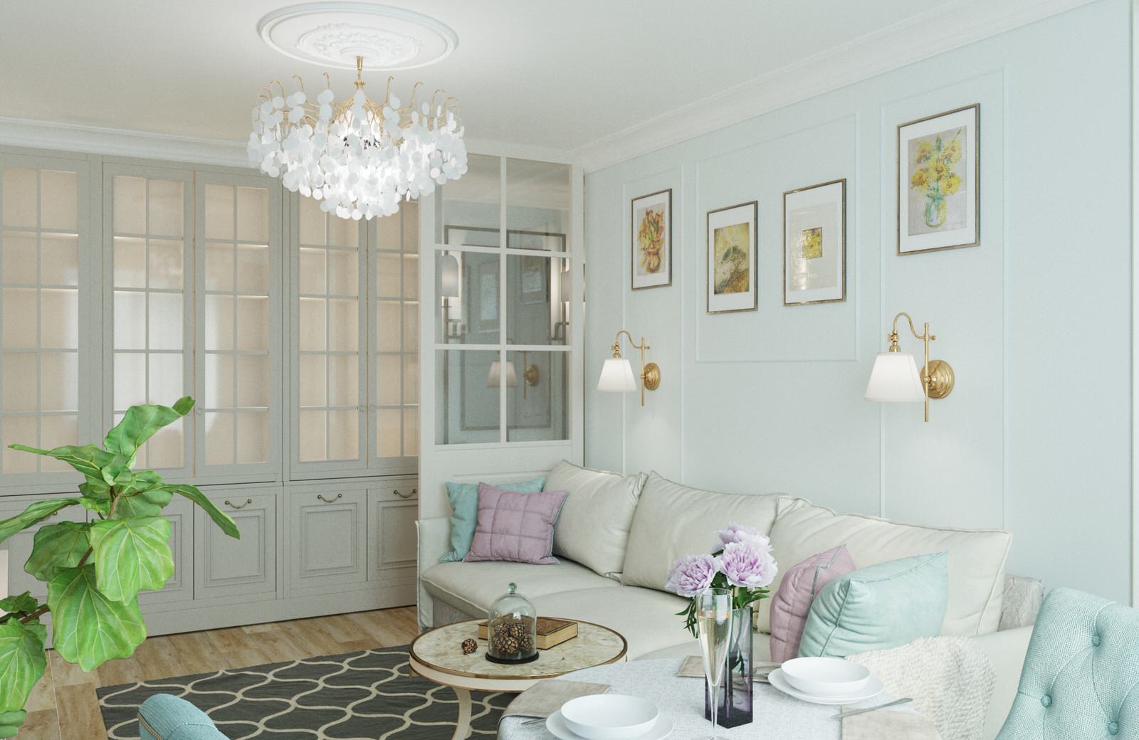 Милая двухкомнатная квартира в Питере