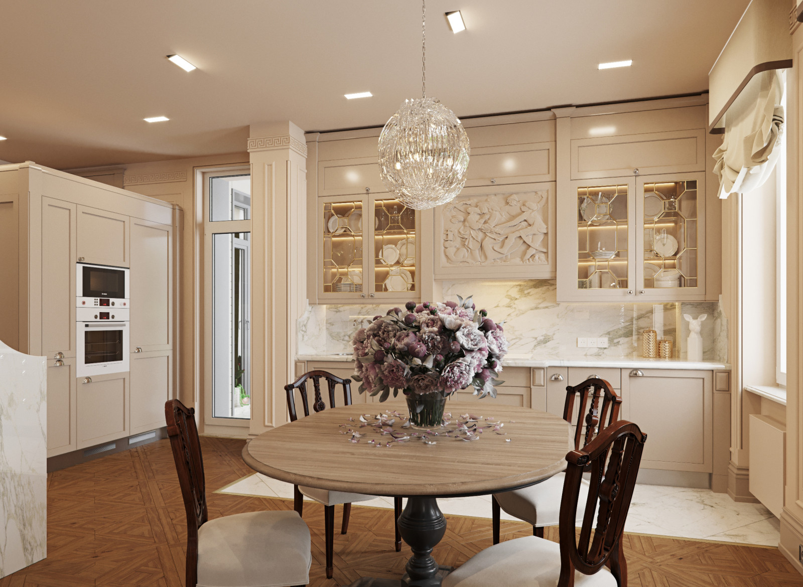 Неоклассика в ЖК "«Duderhof Club»