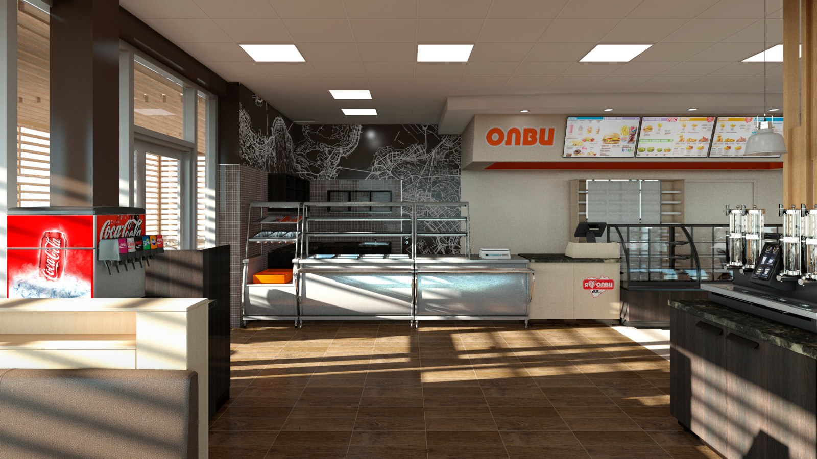 Обложка проекта: Проект интерьера АЗС