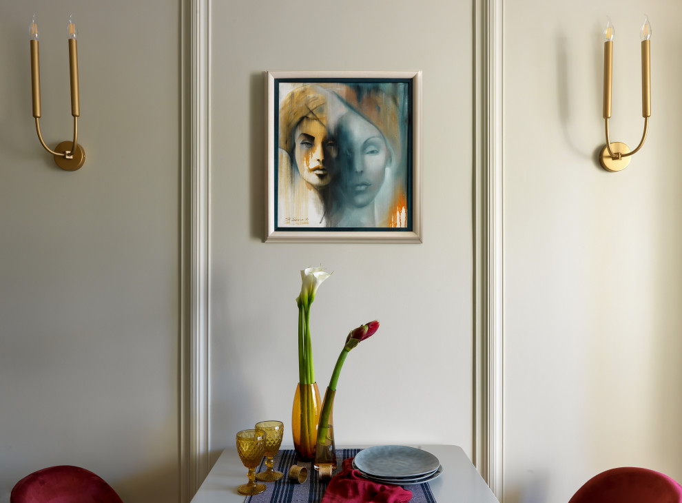 Квартира с яркими акцентами