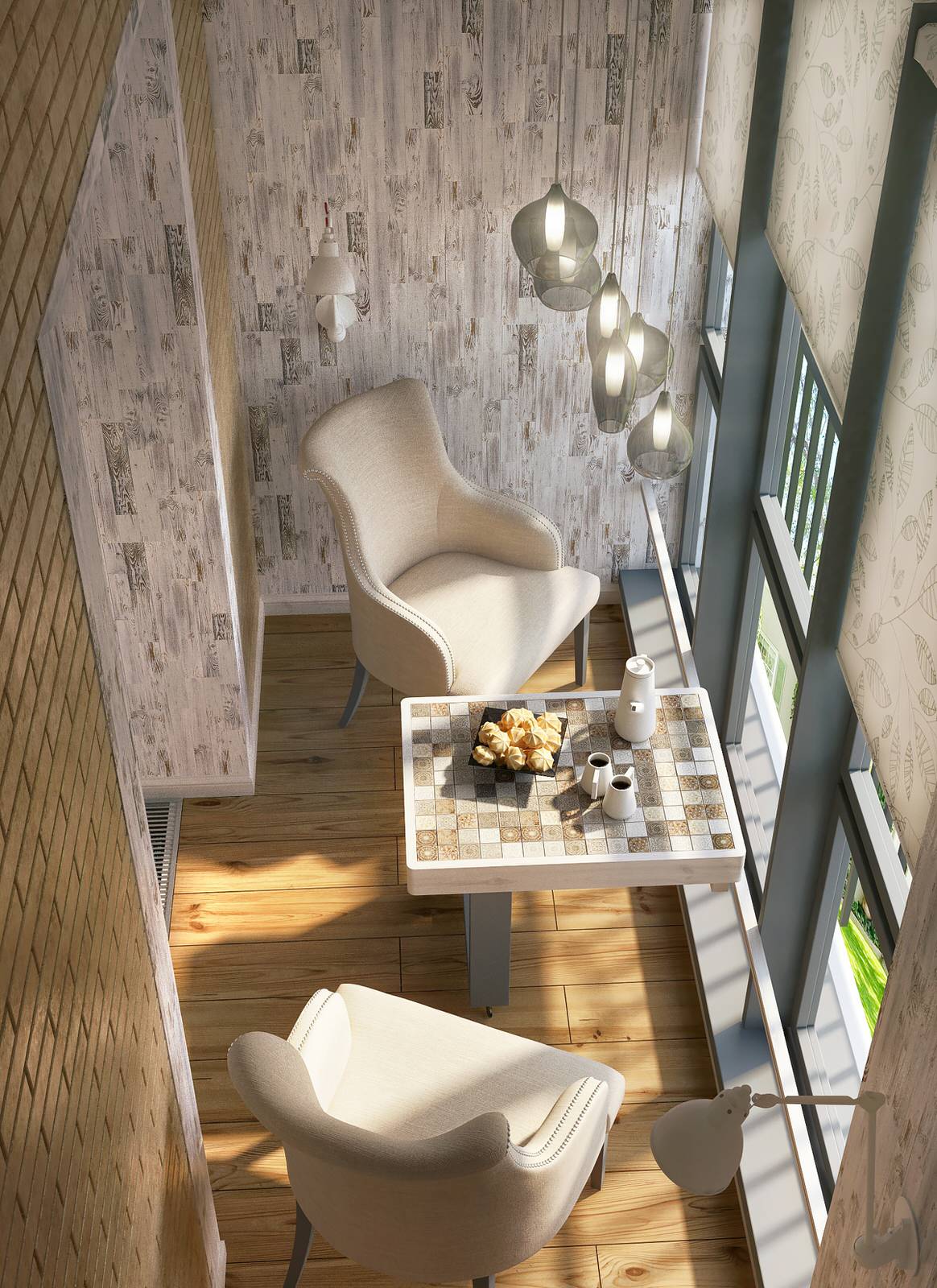 Дизайн-проект двухкомнатной квартиры.