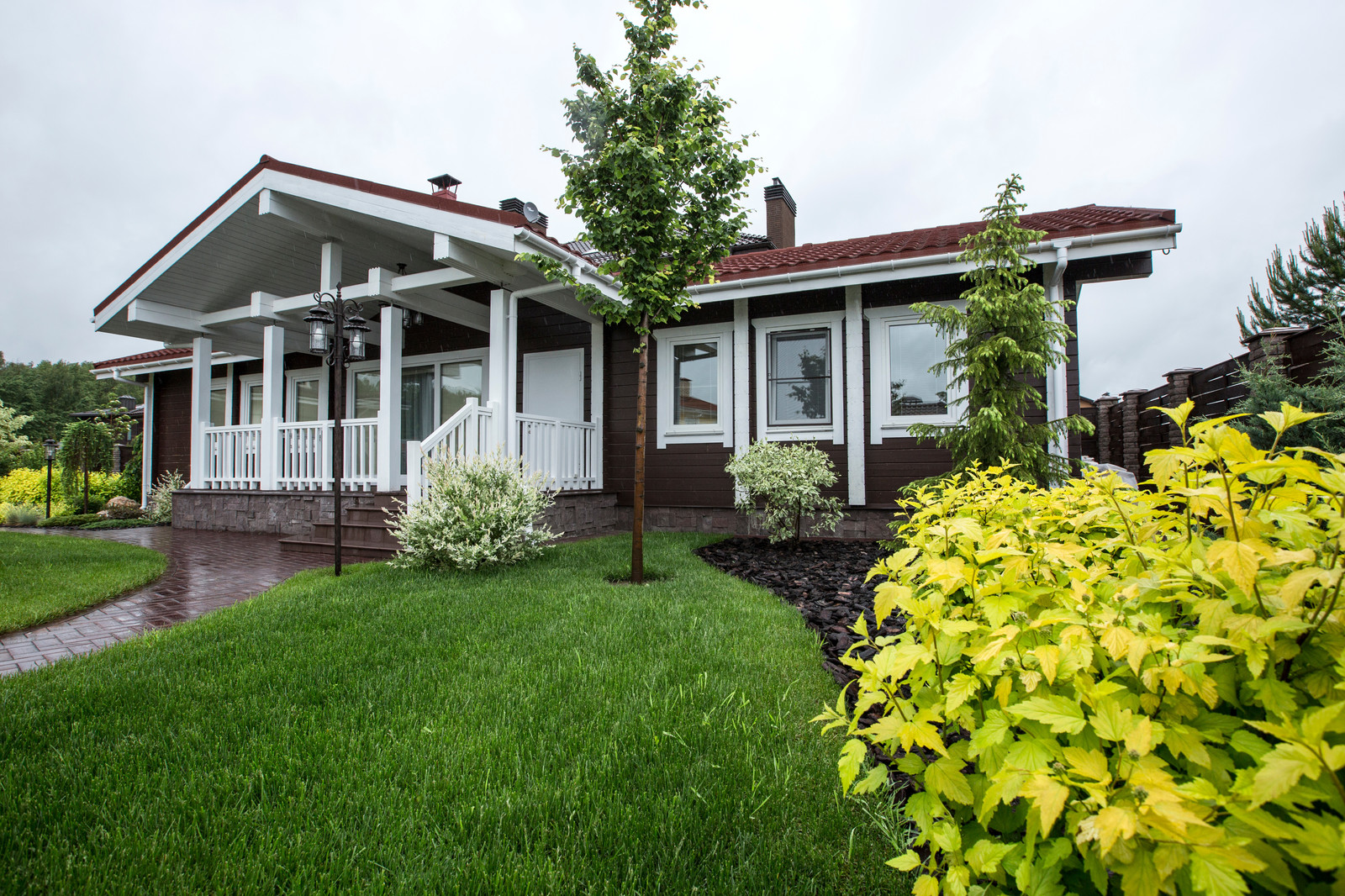 Банька на заднем дворе