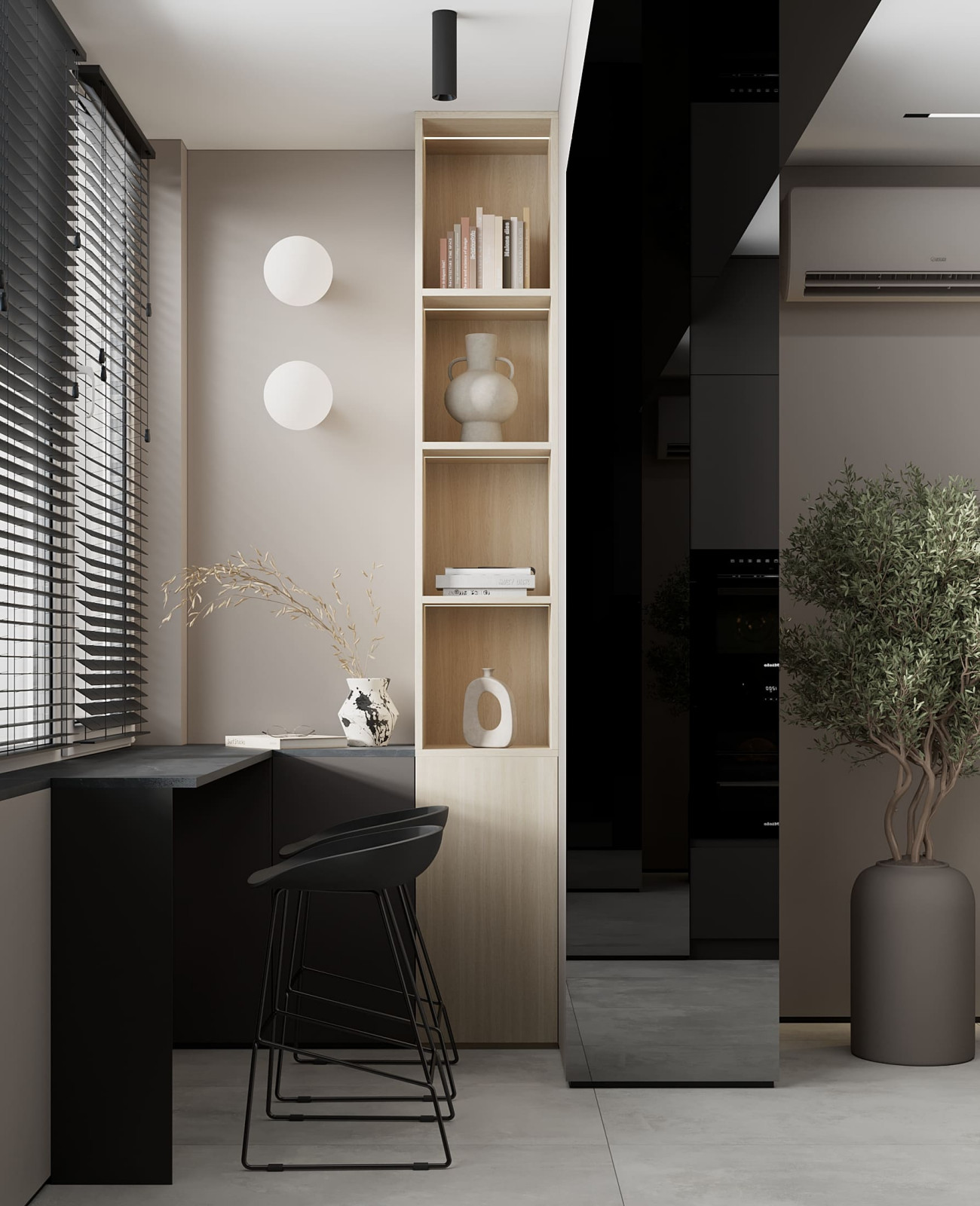 Дизайн-проект пентхауса для молодой пары