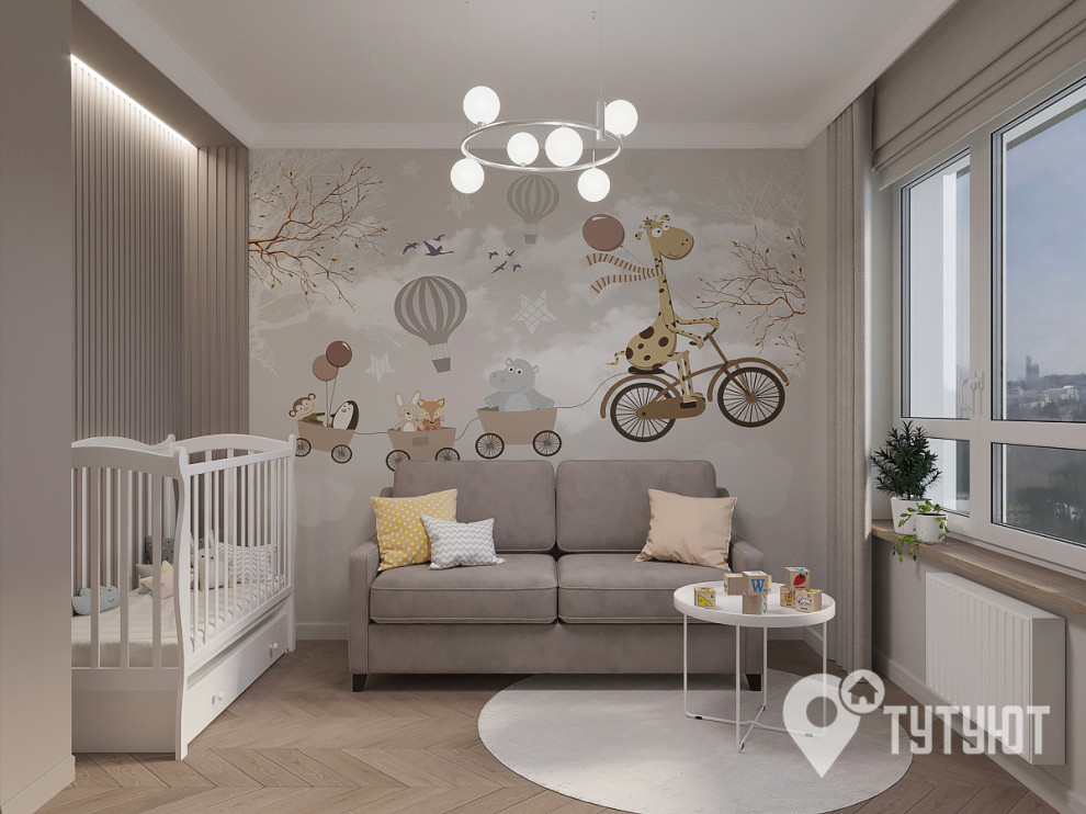 Обложка проекта: Атмосферная квартира в ЖК Женева