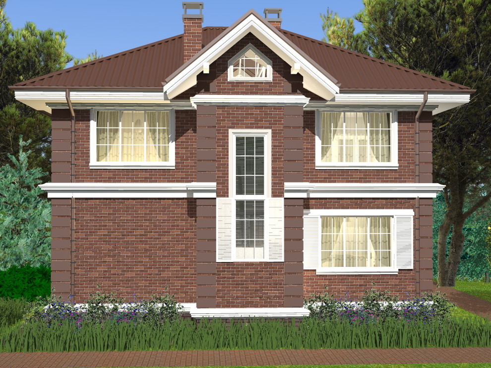 Жилой дом 145 кв.м из газоблока