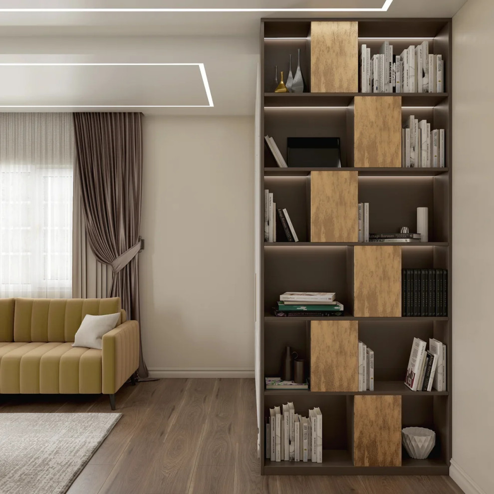 Частный дом, дизайн-проект неоклассика