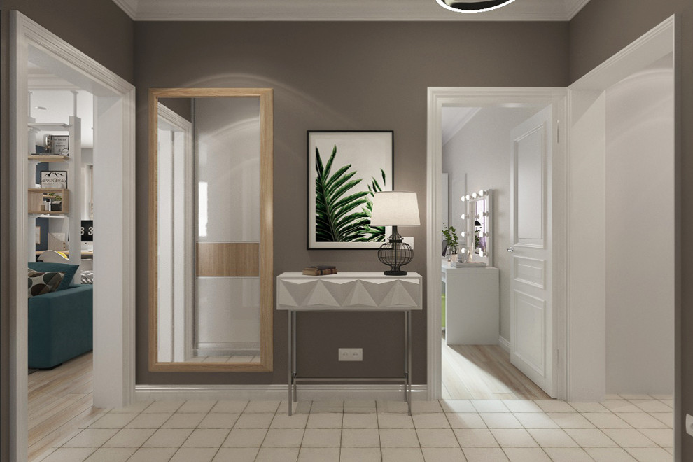 Квартира на Осташковском проезде  в скандинавском стиле