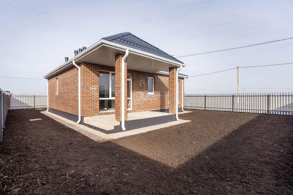 2022 Фотосъемка дома зимой застройщику 2