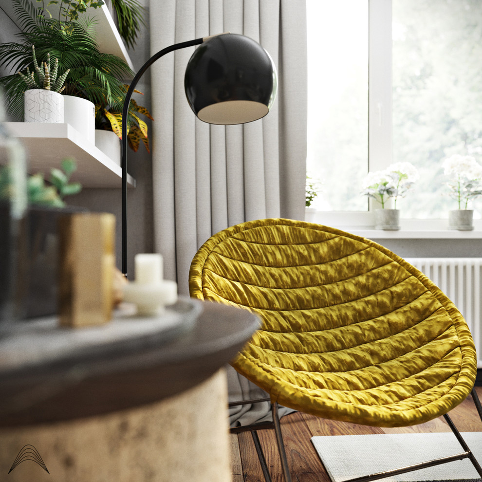 Обложка проекта: Гостиная сканди