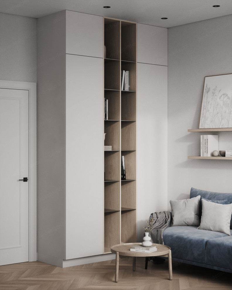 Дизайн проект 3 комнатной квартиры — ЖК Скандинавия