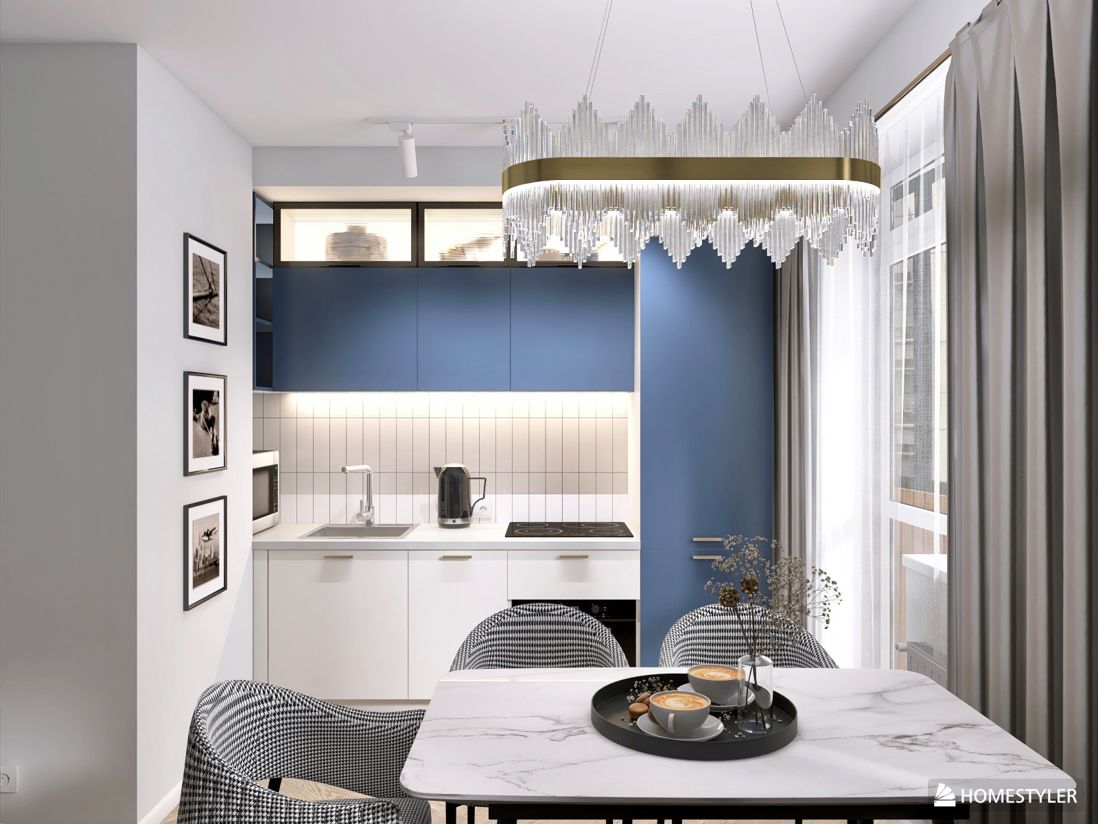 Обложка проекта: Двухкомнатная квартира 67м2