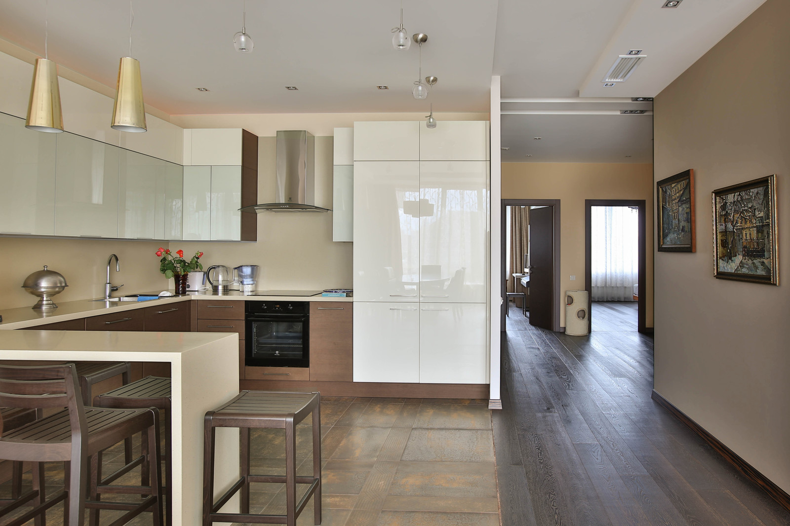 Квартира в современном стиле 170м2