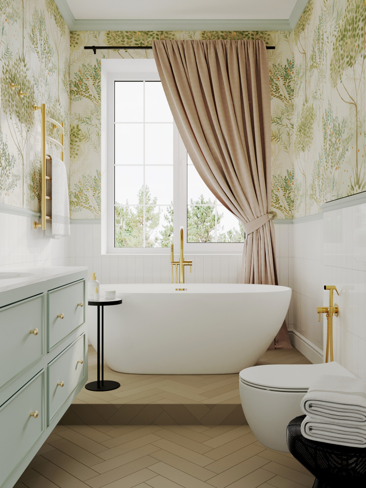 Дом с арочными окнами