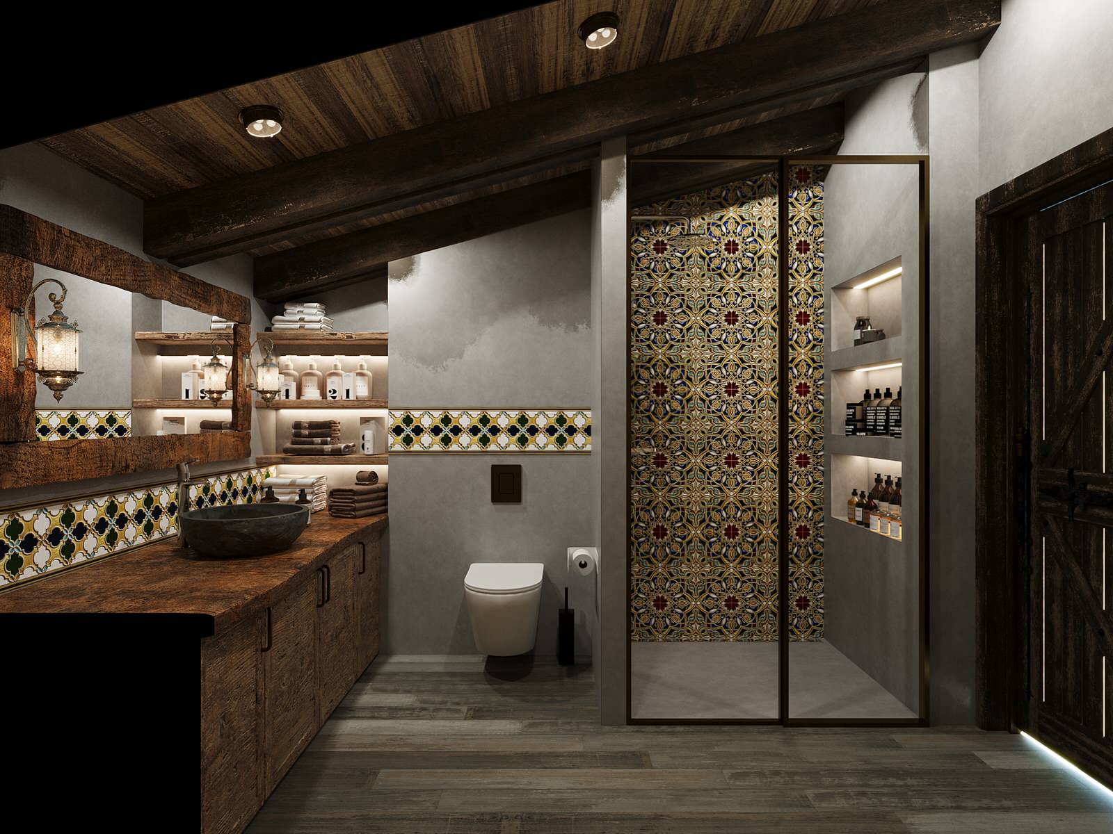 Дизайн дома-бани 110 кв.м.