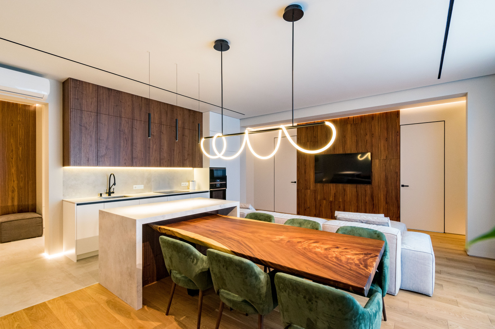 Интерьер жилого апартамента