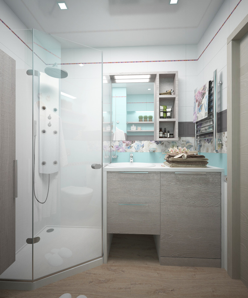 Квартира для Балерины в пудровых тонах.