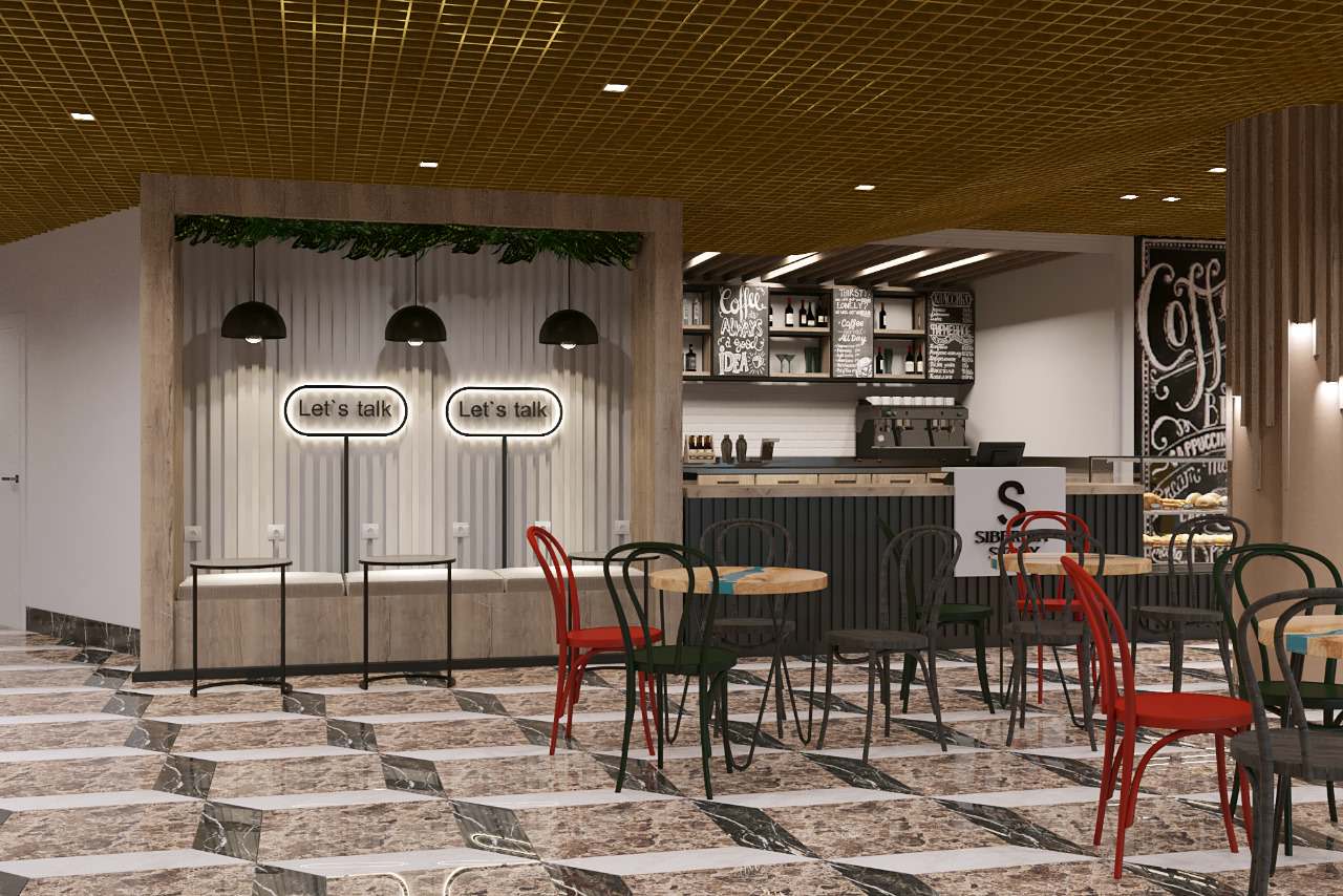Обложка проекта: Siberian Story / Арт Пространство ~ дизайн этажа ТЦ