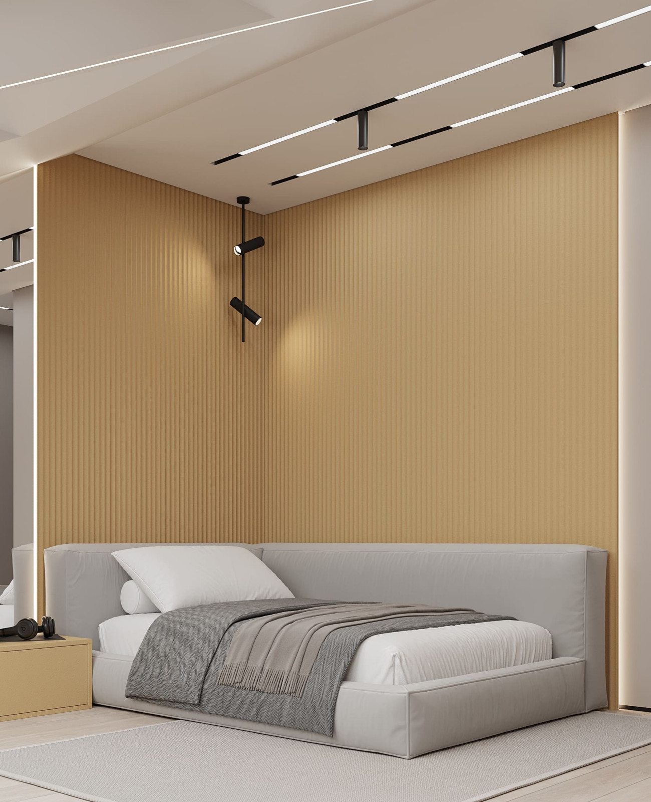 Дизайн-проект пентхауса для молодой пары