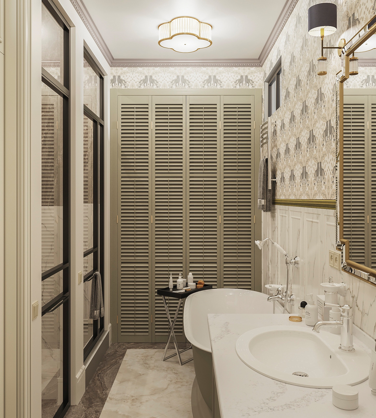 Машина времени. Квартира 120 кв.м. в старом доме на Бронной