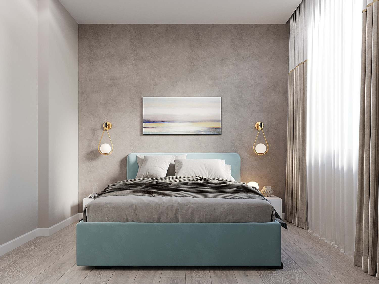 Дизайн- проект ЖК Шервуд 55 кв.м