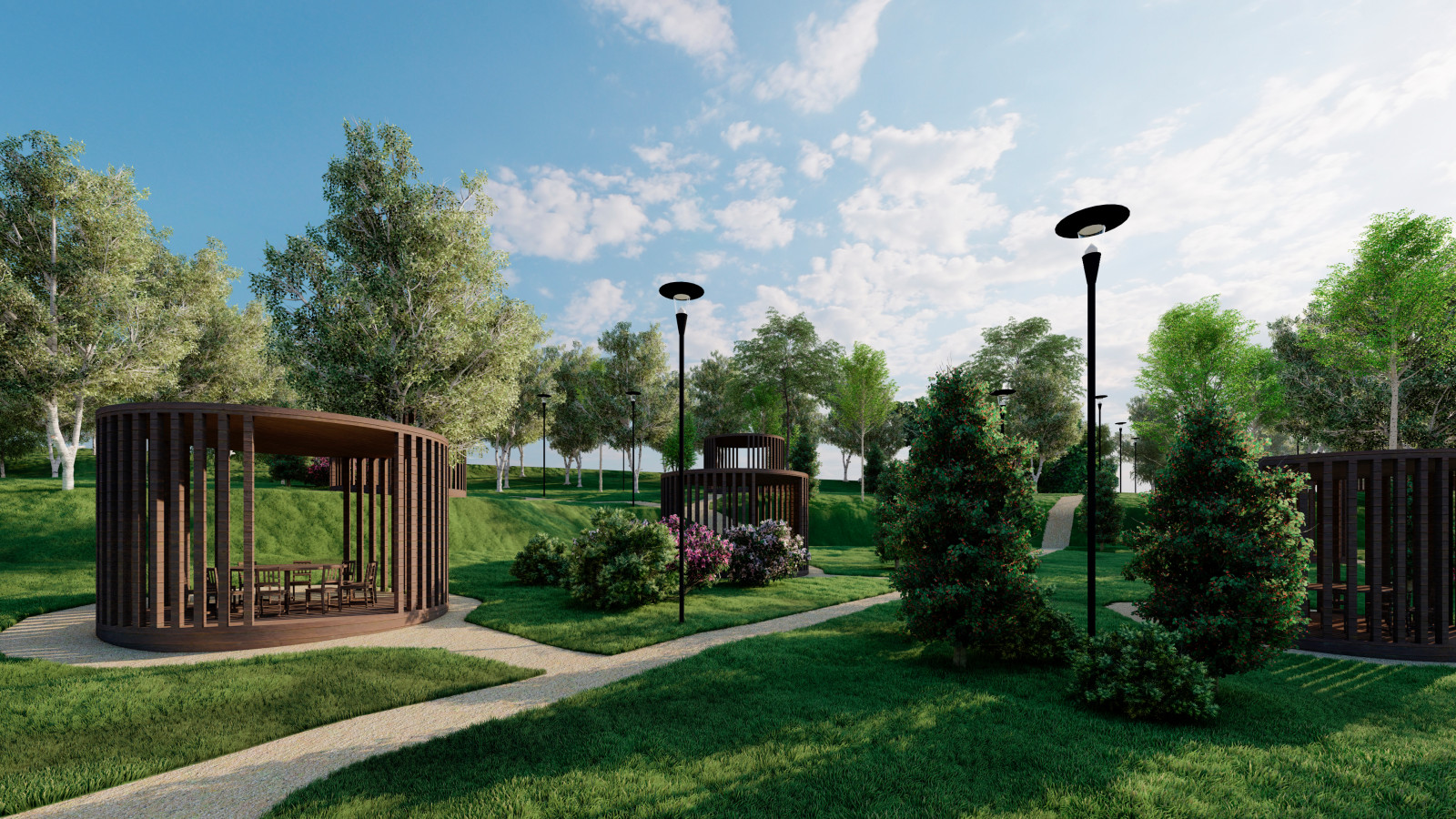 Архитектурный проект рекреационного комплекса GREEN PARK
