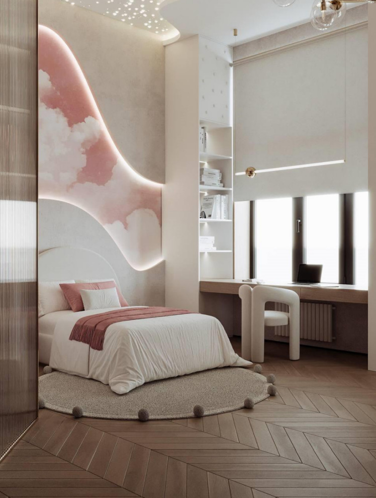 Интерьер квартиры для семьи из 5 человек, 150 м2